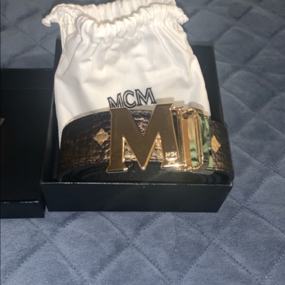 Unisex MCM Buckled Belt - Picture 1 of 2